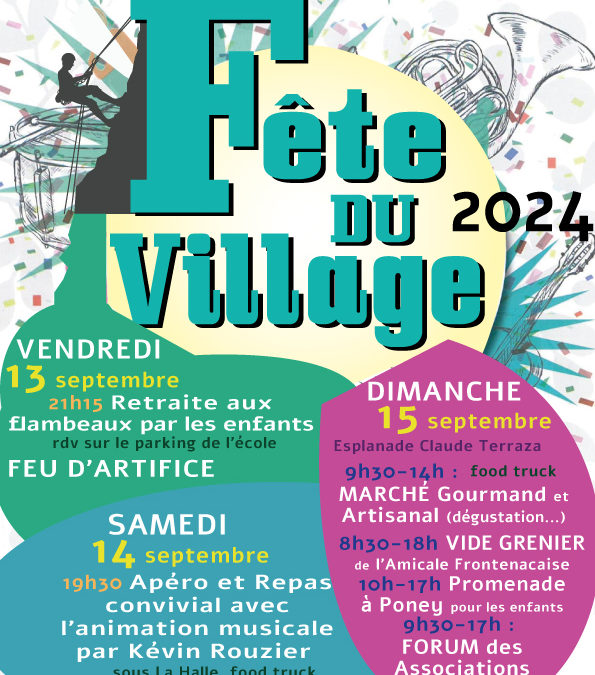 Programme Fête du Village 2024